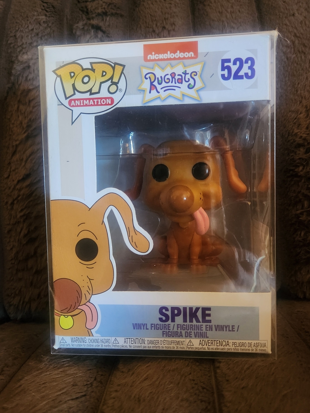 Nickelodeon Rugrats Spike Pop! Vinyl Figure - Brown